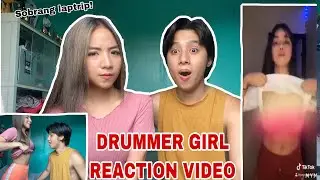 DRUMMER GIRL TIKTOK REACTION VIDEO (Hindi ako nagpatalo Laughtrip)