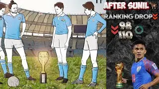⚽️ India's FIFA Rankings Drop After Sunil Chhetri? Are World Cup 🌍 Dreams Within Reach? 🏆⚽️