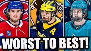 NHL CALDER TROPHY *RANKINGS* FOR 2025...