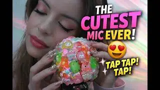 ASMR I Made the CUTEST Charm Mic 💖 Clicky Nails & Soft Whispers