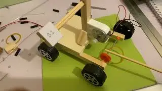 Basic Rover (part-I) with solar panel | 27MHz RC transmitter receiver