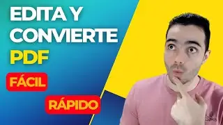 🔖 Cómo Editar PDF y Convertir a WORD, IMAGEN y POWER POINT