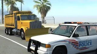Snowplow Rampage | BeamNG.drive