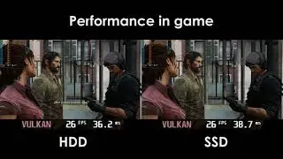 RPCS3 Comparison HDD vs NVMe performance