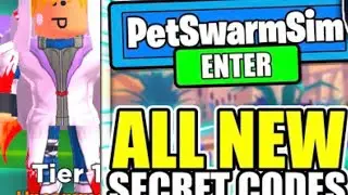 ROBLOX PET SWARM CODES 2021 | get this video to 5 likes and on the way to 5 subs