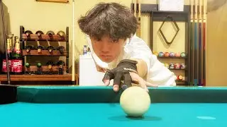 i tried to play pool (i'm trash and broke af now)