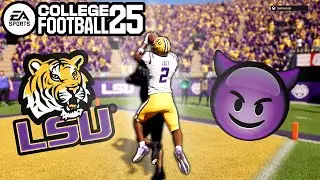 THE MOST CRAZIEST 1ST GAME ON COLLEGE FOOTBALL 25!!!