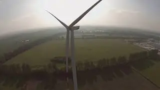 Quadrocopter Windanlage 2