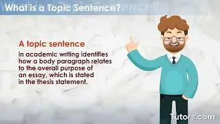 Writing Topic Sentences | Purpose, Structure, and Examples