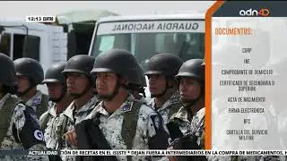 Requisitos para ingresar a la Guardia Nacional