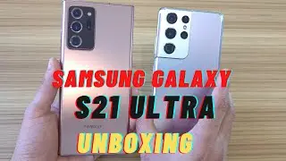Samsung Galaxy S21 Ultra unboxing