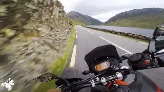KTM 950 SMR fast scenic ride Ireland