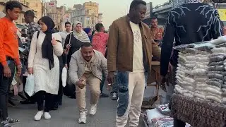 اقوي مقالب في الشارع هتموت من الضحك مع منص فلكس😂😂