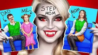 Мама против Мачехи вампира! Моя мачеха меня ненавидит!