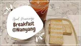 Breakfast - Nanyang ( Toasted Bread, Soft Boiled Egg amd Coffee )
