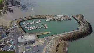 Kilmore Quay  aerial fottage,Wexford Ireland