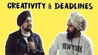 How To Be Creative: How an Artist Turns Pro || How to meet Deadlines?|| The Creative Process