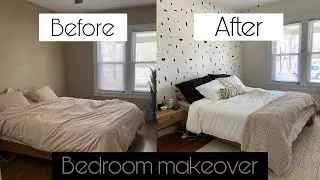 FIRST ROOM MAKEOVER IN MY NEW HOUSE (bedroom edition)