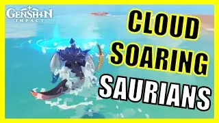 Cloud Soaring Saurians - Genshin Impact
