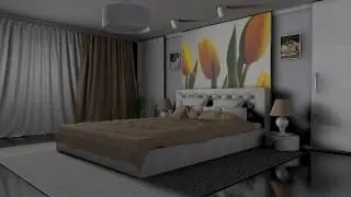 Bedroom Cinema 4D