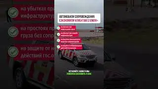 Автомобили сопровождения: Сэкономили клиентам $10млн+💰#грузоперевозки #логистика