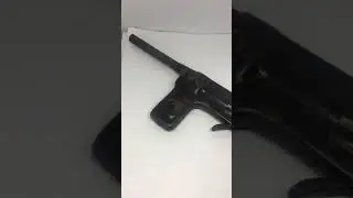Жестяной пистолет-пулемёт игрушка СССР