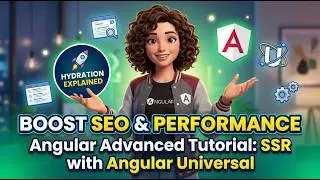 Angular Advanced Tutorial: SSR with Angular Universal | Boost SEO, Performance & Hydration Explained