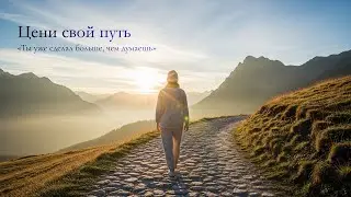 «Цени свой путь» «Ты уже сделал больше, чем думаешь»