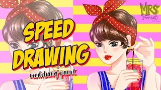 Speedpaint | Medibang Paint |  POP ART