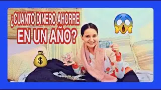Este DINERO AHORRE en un AÑO/ ¡¡Se sorprenderán!! 🤭😲