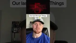 The Last Stranger Things Logo 🥲