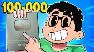 Chegou a placa de 100 mil inscritos 🤩