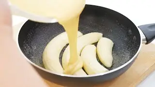 Banana Cake in Frypan｜Apron