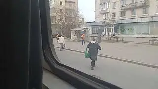 Поездка на трамвае маршрут 21