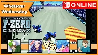 F-Zero Climax - 4-Player Online Multiplayer! Blue Falcon vs. Wild Goose! (Game Boy Advance Online)