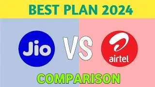 Jio vs Airtel New Plan Comparison 2024 ! | Amresh Glory
