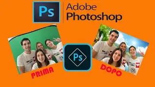 Eliminare GREEN SCREEN Photoshop
