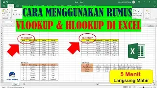 CARA MENGGUNAKAN RUMUS VLOOKUP DAN HLOOKUP DI EXCEL