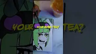 My Drawing Drunk My Tea