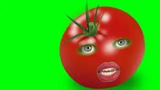 Tomat Green Screen Effects | Tomato Eye an Mouth Green Screen Effects - Blue Screen Effects