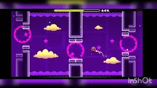 Прохождение уровня Electroman Advantures в  игре Geometry dash под Baby turbo пушку