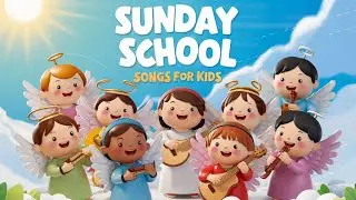 WALKING WITH JESUS -Part 2 - Worship Songs 5 Sunday School Songs For Kids | 5 Sing-Song For Kids