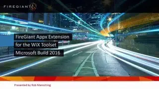 FireGiant MSIX Extension for the WiX toolset