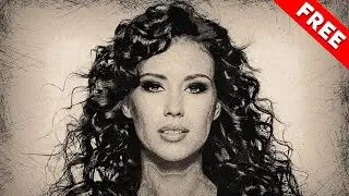 how to make colorful pencil sketch effect in photoshop