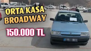 150.000 TL'YE ORTA KASA BROADWAY | 1994 Renault 9 Broadway Nasıl Araba ve Alınır Mı? İnceleme