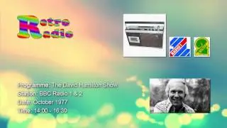 BBC Radio 1 & 2 - David Hamilton - October 1977