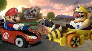 Episode 4 - Moo Moo Meadows - The Race for the Mushroom Kingdom - Mario Kart Hot Wheels