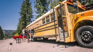Покраска автобуса. Dream Bus меняет цвет.