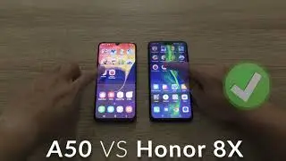 Samsung Galaxy A50 vs Honor 8X - Speed test and Camera comparison