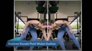 Seks1 Bangat, saat Shaloom Putri Wulan Guritno Olahraga